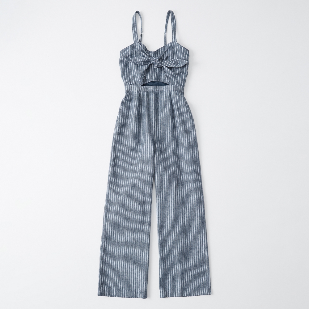 jumpsuit with cutout front