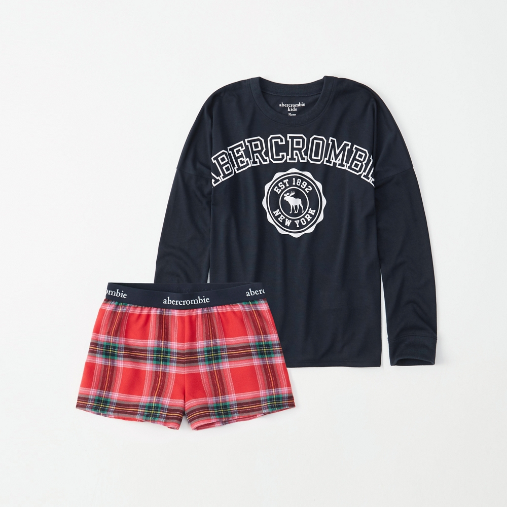 pajama shorts set