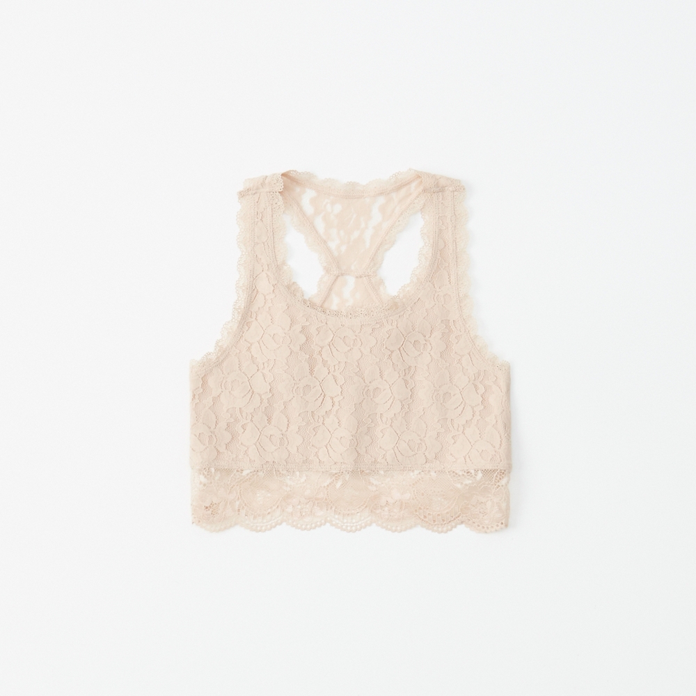 lace racerback bralette