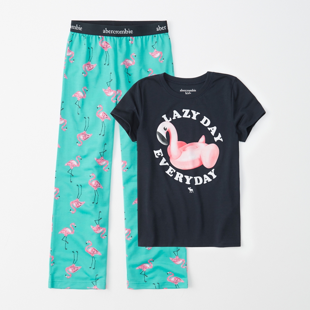 short-sleeve pajama set