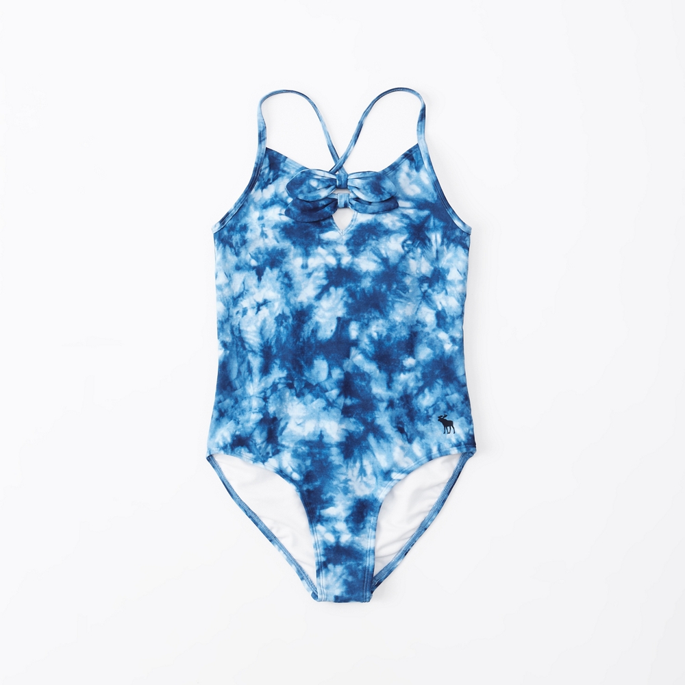double tie-front one-piece icon swimsuit