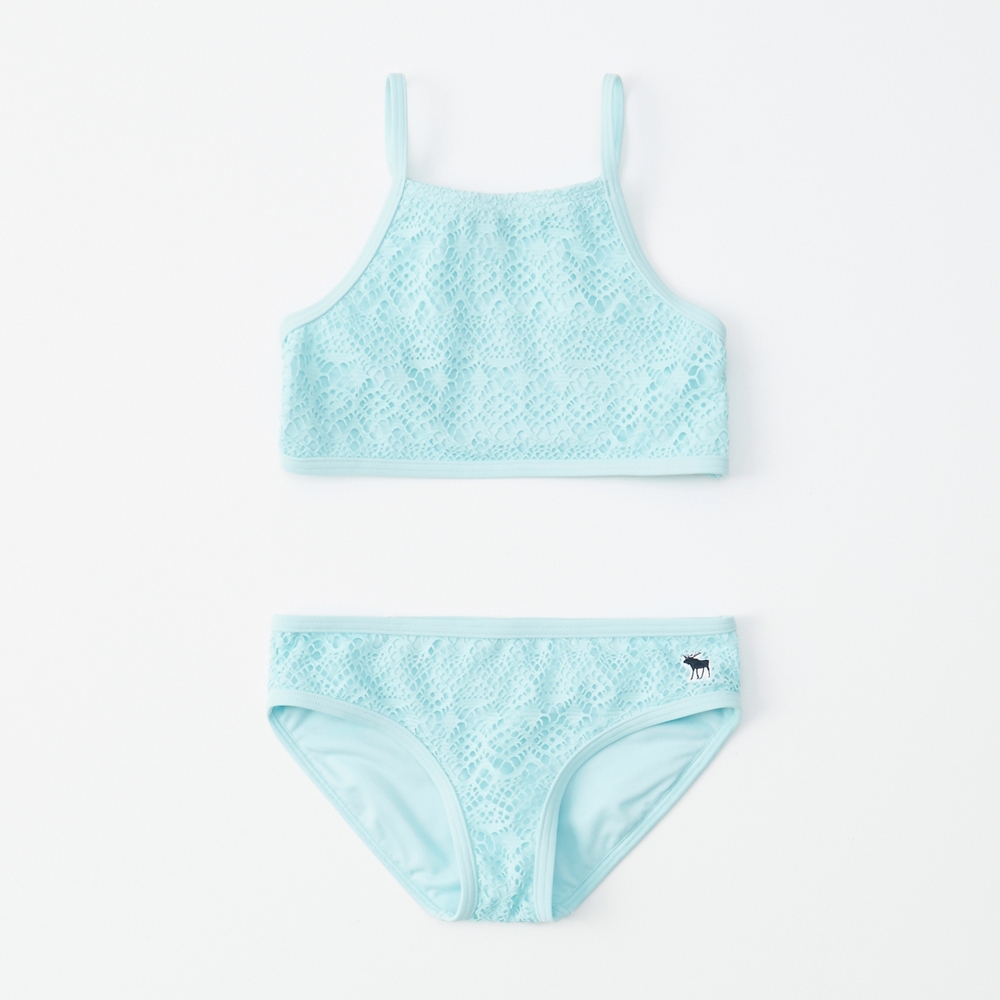 strappy-back two-piece swimsuit