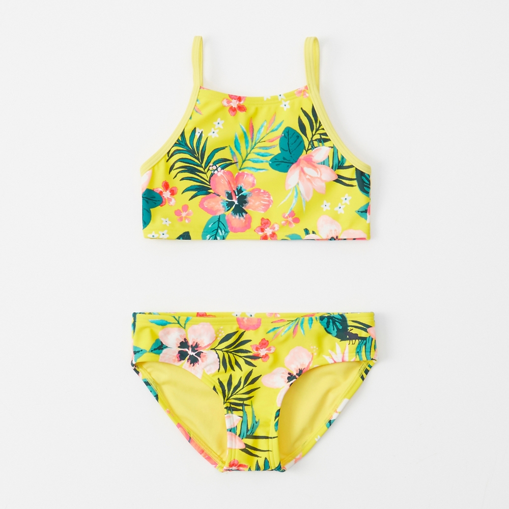 strappy-back two-piece swimsuit