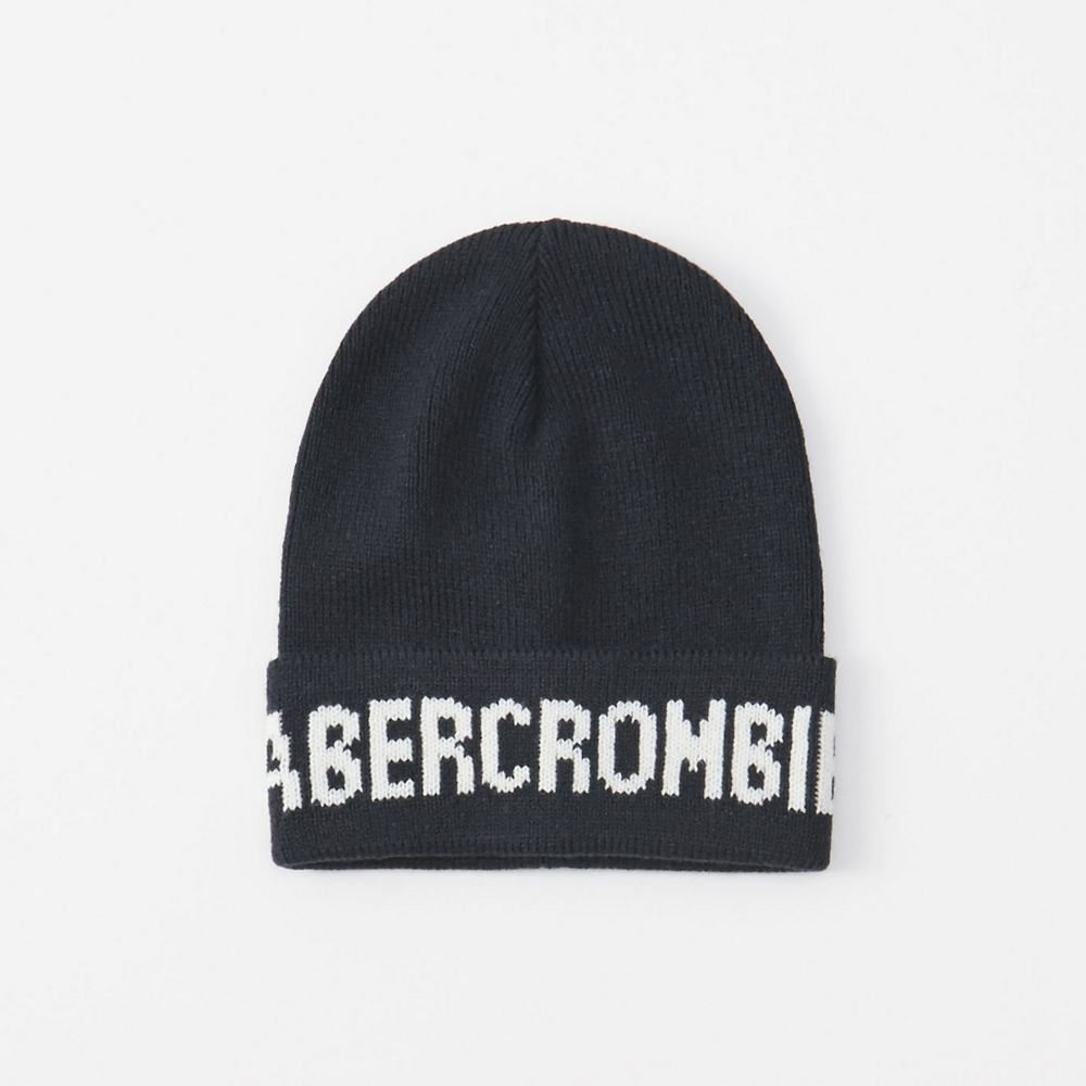 logo turn up beanie