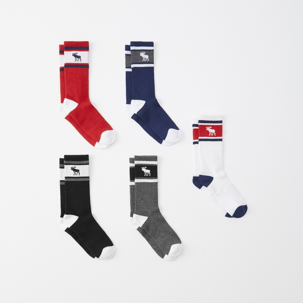 5-pack athletic socks