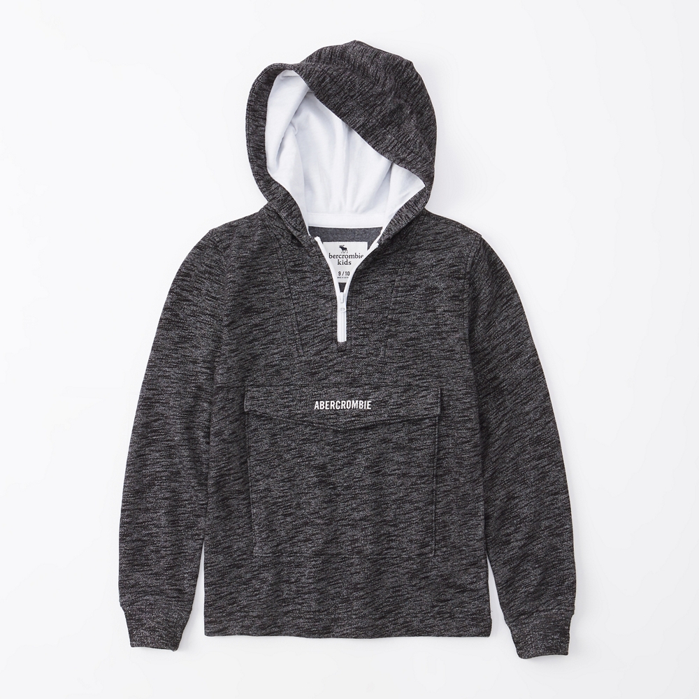 half-zip hoodie