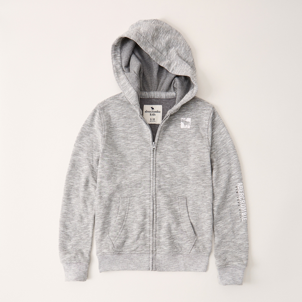 abercrombie exploded logo hoodie