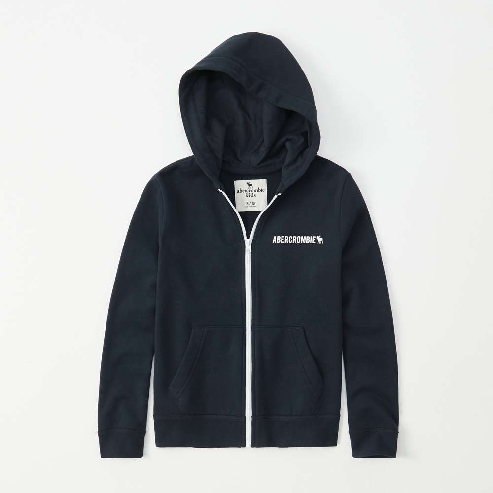 full-zip colorblock hoodie