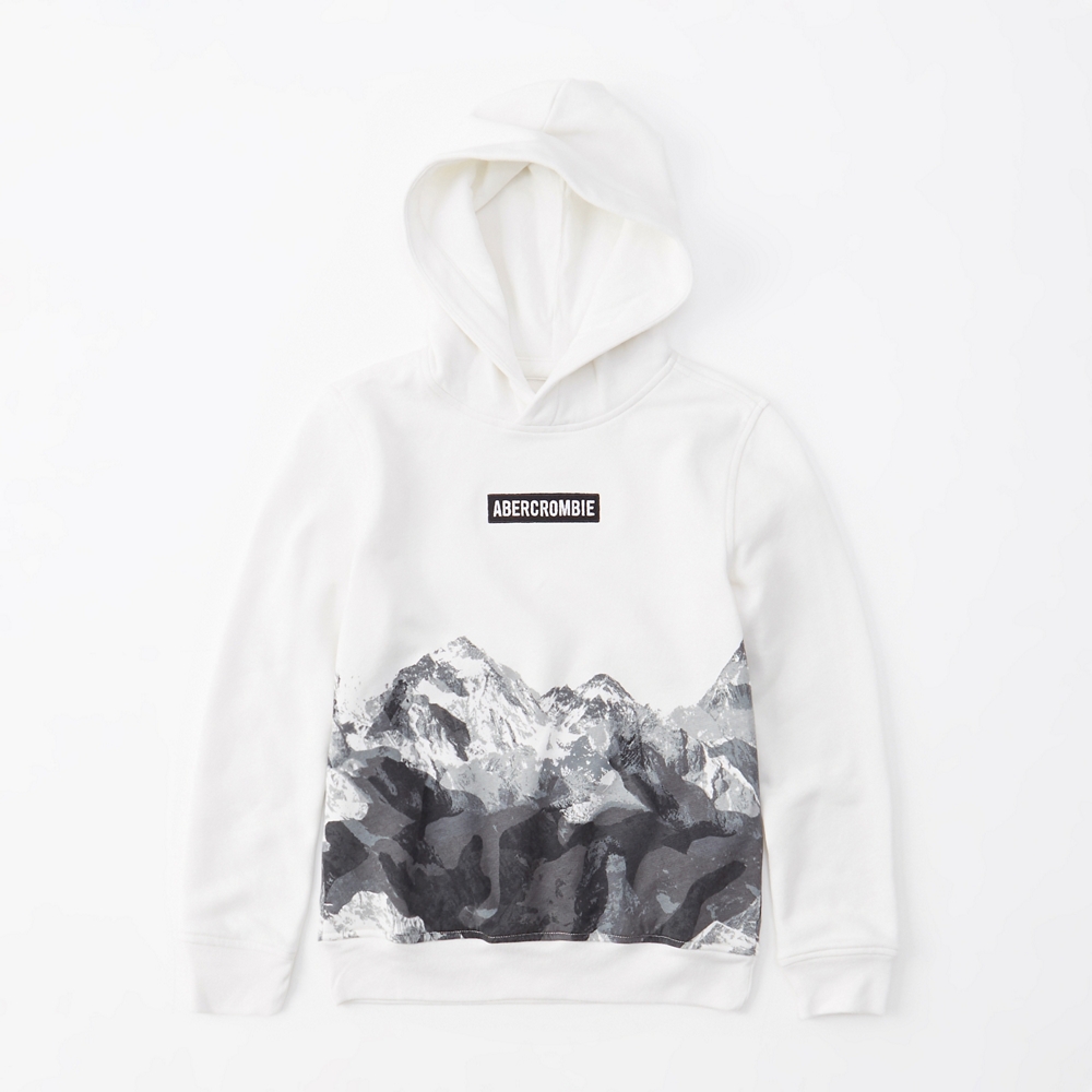 graphic logo hoodie