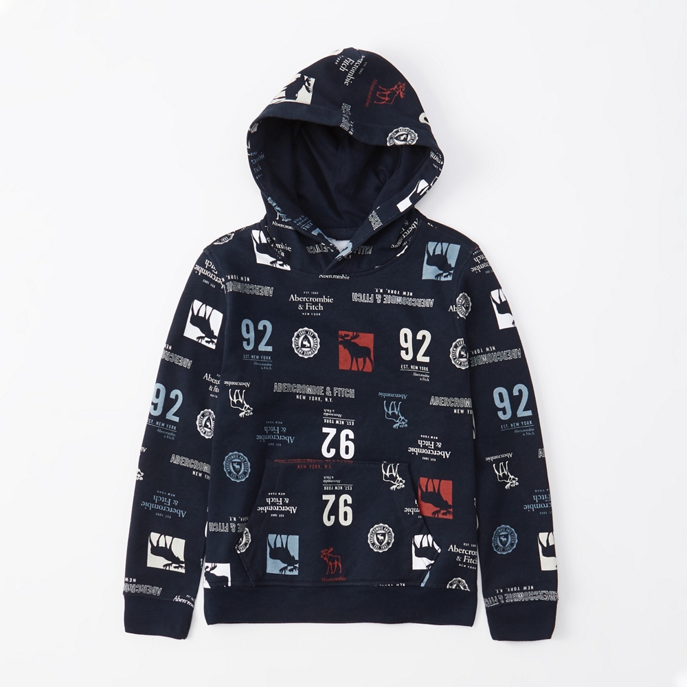 graphic logo hoodie