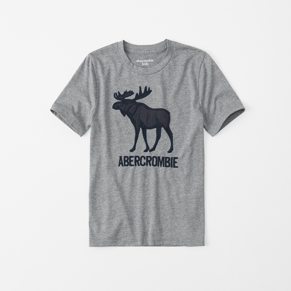 embroidered logo tee