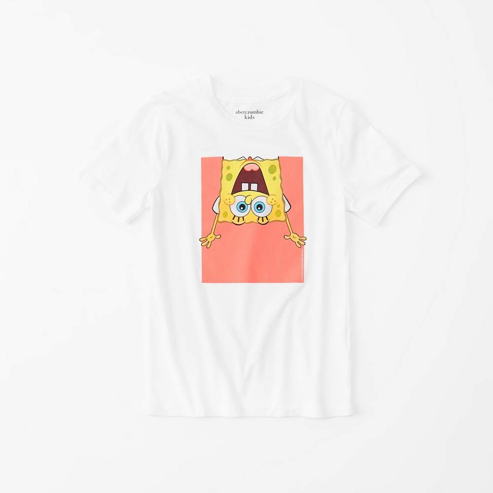 short-sleeve spongebob tee