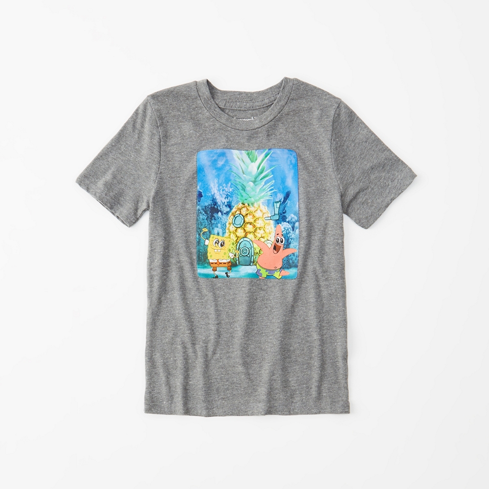 short-sleeve spongebob tee