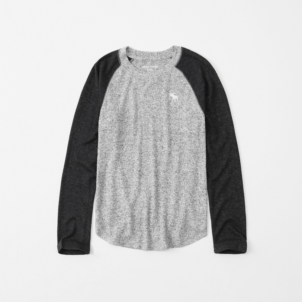 cozy raglan crew tee