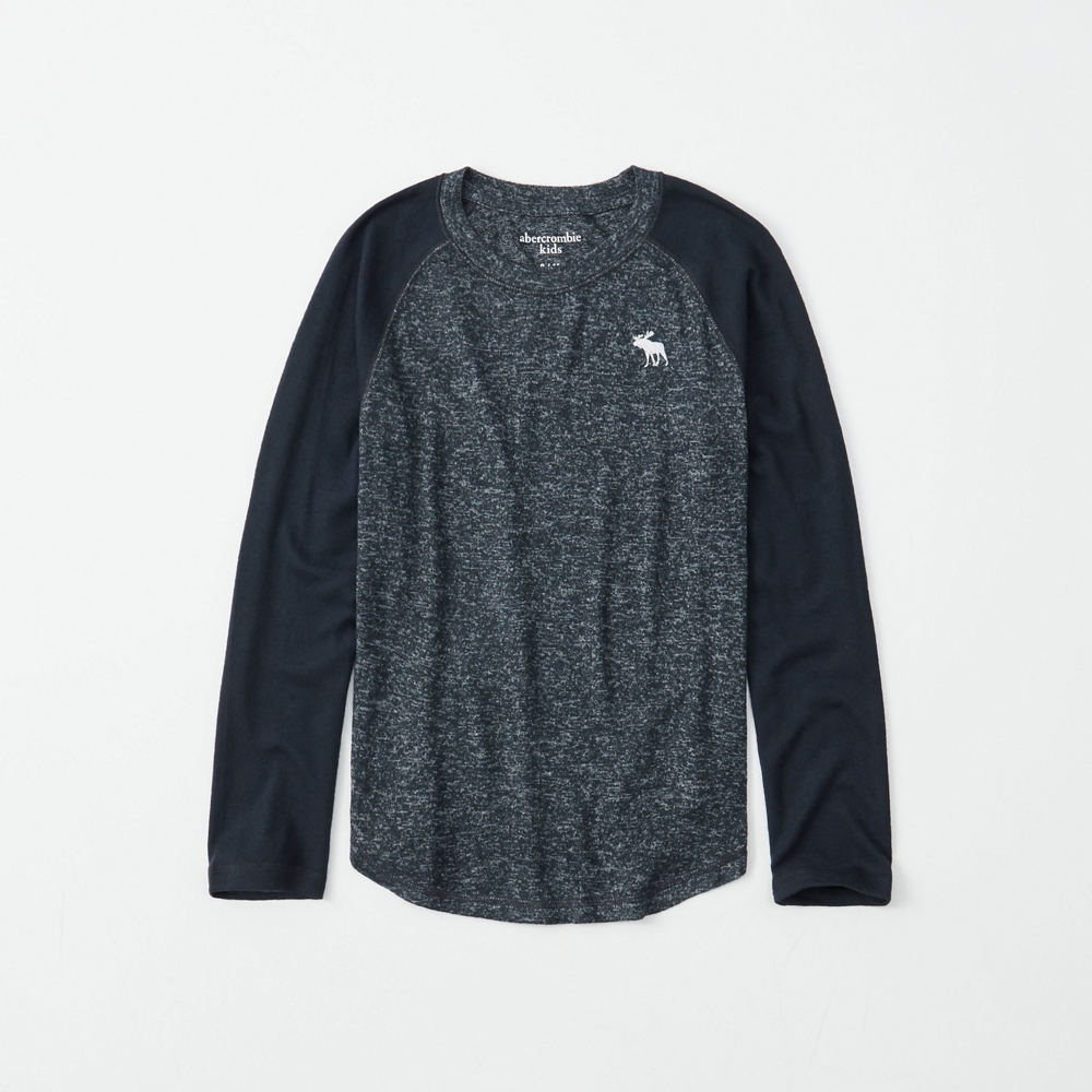 cozy raglan crew tee