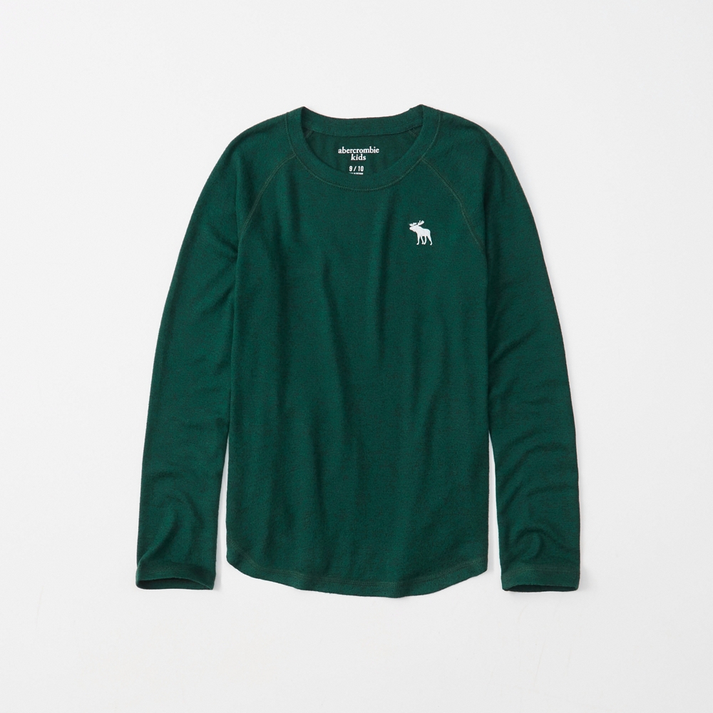 cozy raglan crew tee