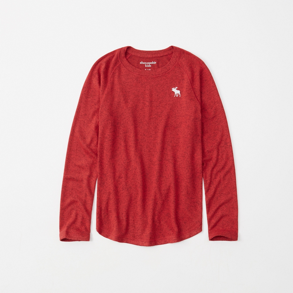 cozy raglan crew tee