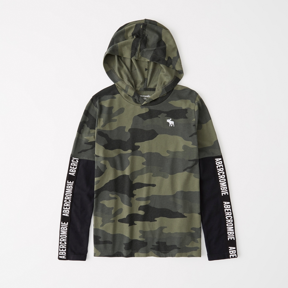 long-sleeve hooded tee