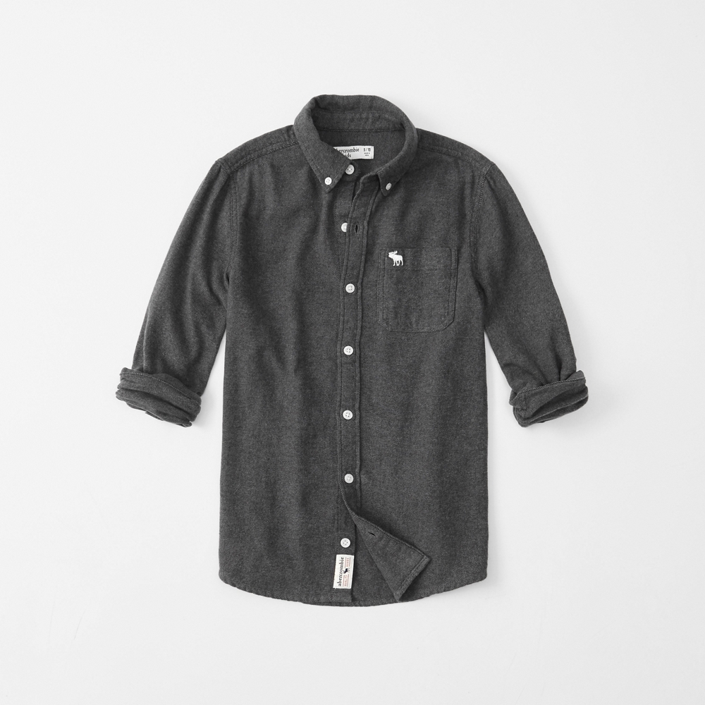 long-sleeve flannel shirt