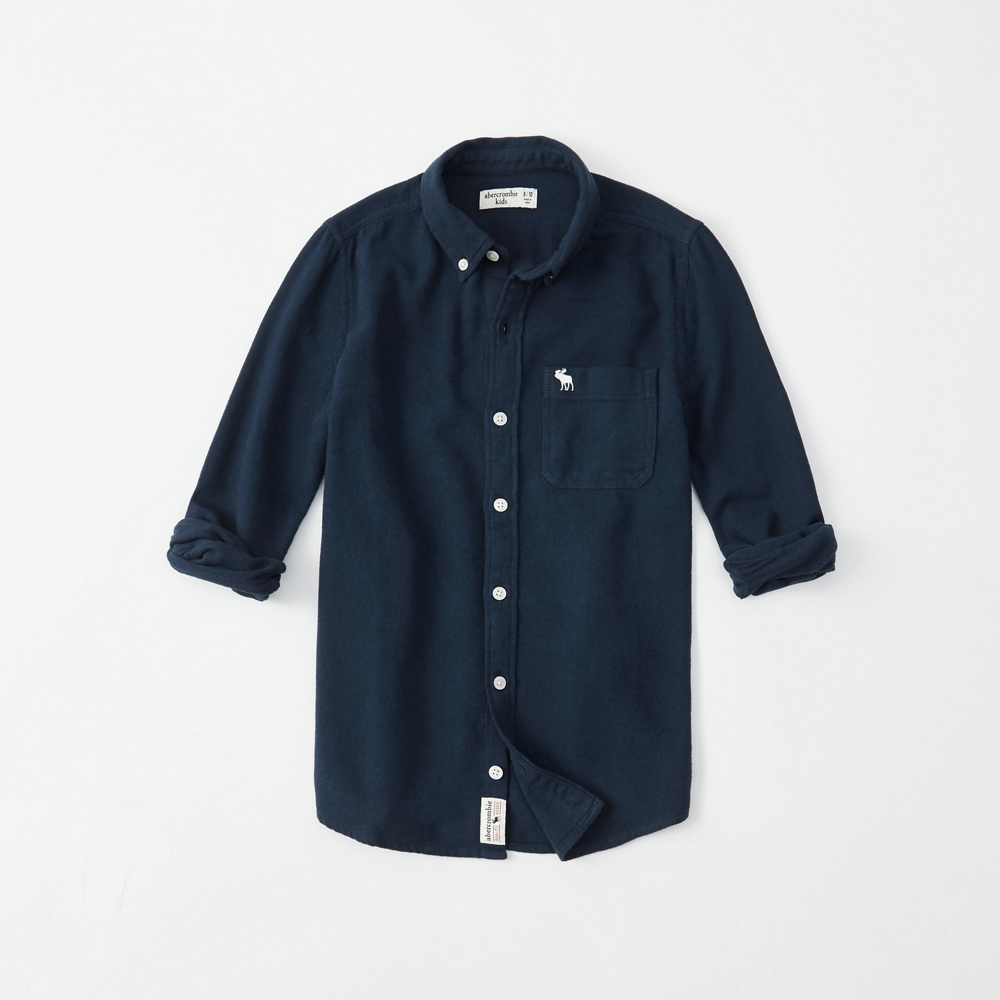 long-sleeve flannel shirt