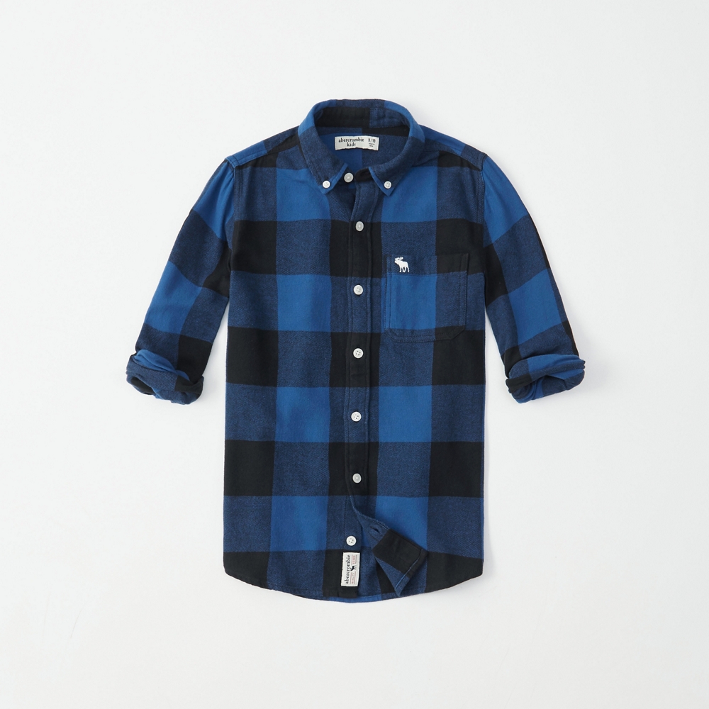 long-sleeve flannel shirt