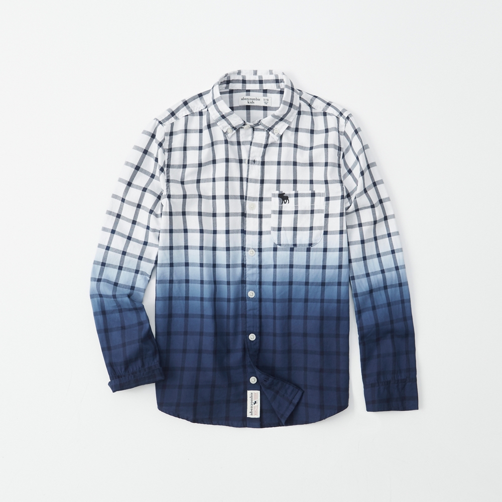 long-sleeve preppy shirt