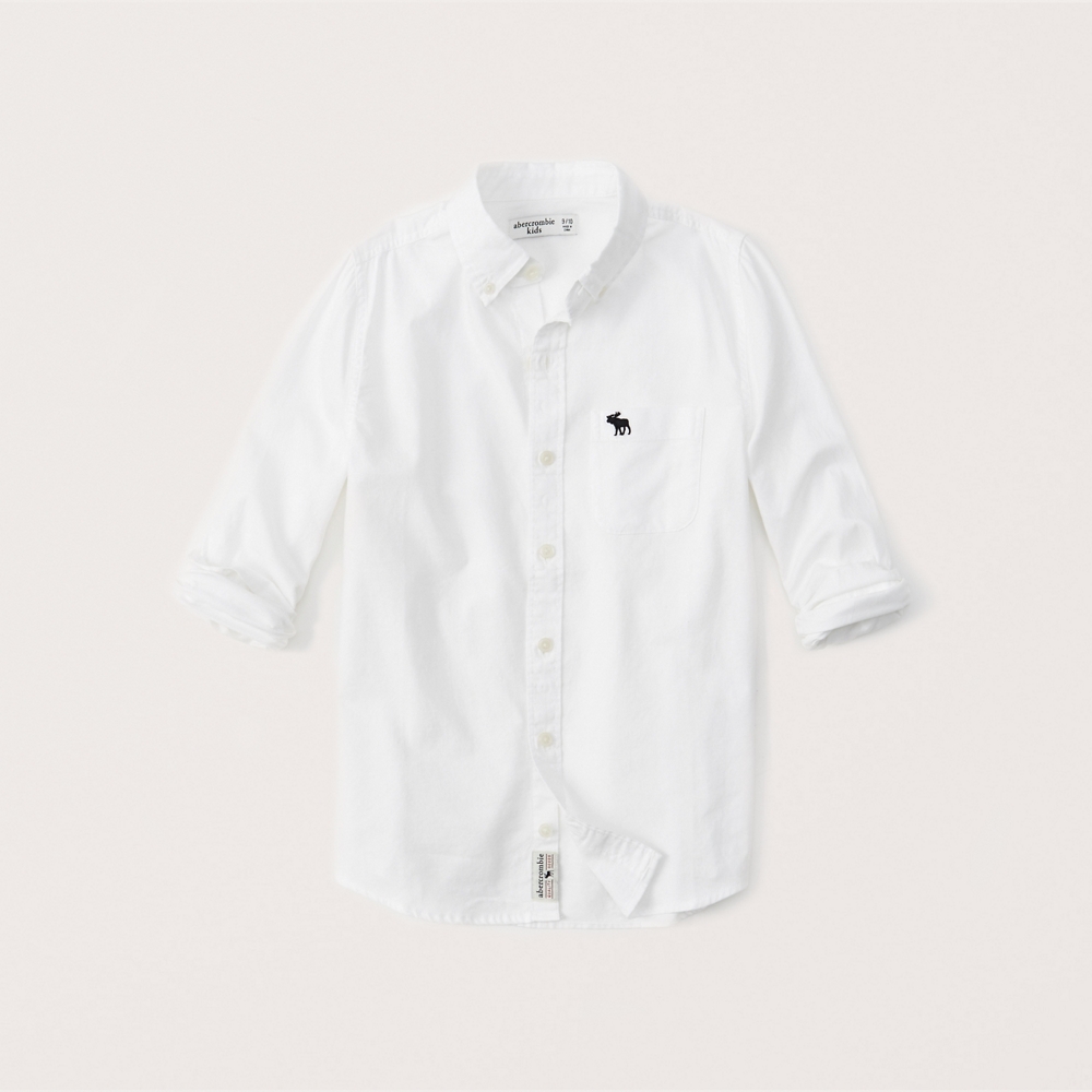 long-sleeve preppy shirt