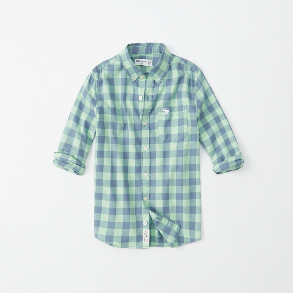 long-sleeve preppy shirt