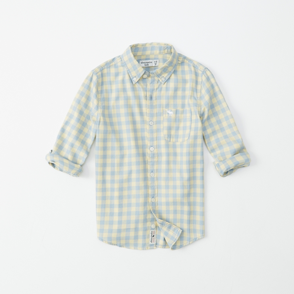 long-sleeve preppy shirt