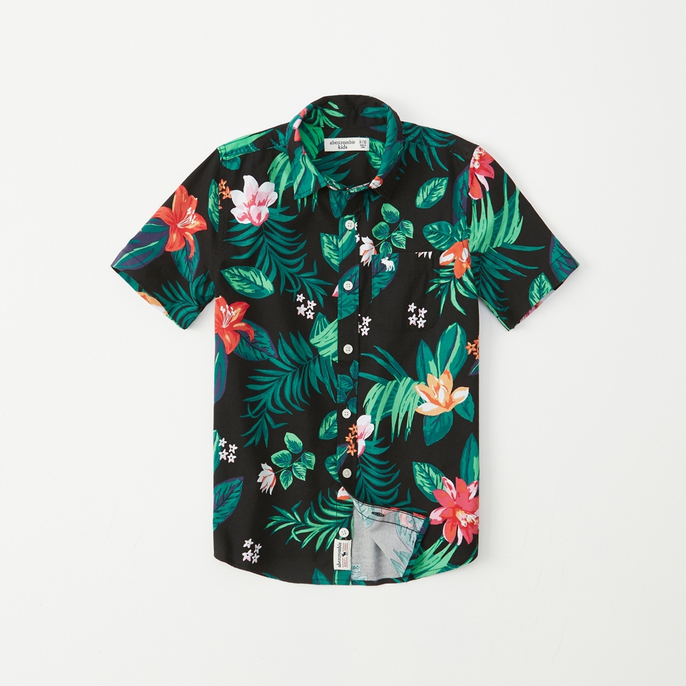 short-sleeve resort shirt