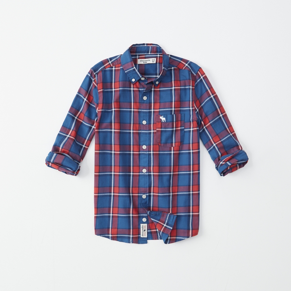 long-sleeve preppy shirt