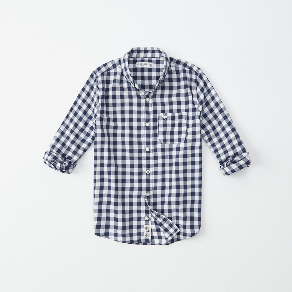 long-sleeve preppy shirt