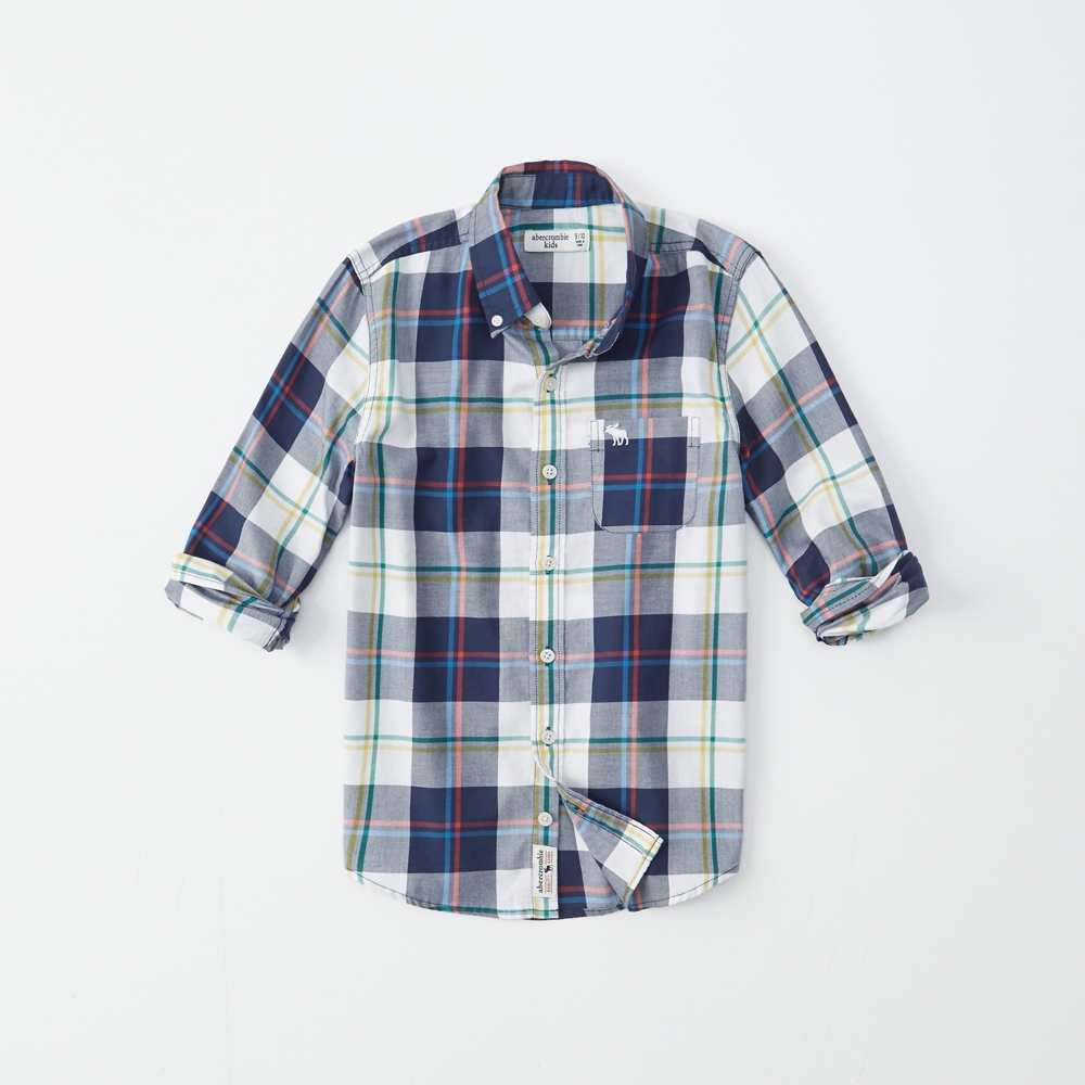 long-sleeve preppy shirt