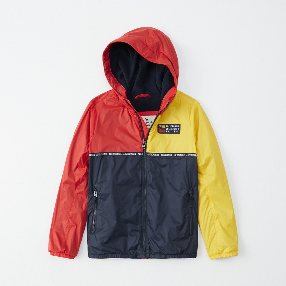 logo windbreaker