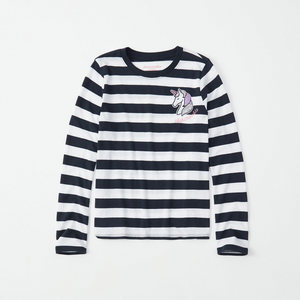 long-sleeve graphic tee