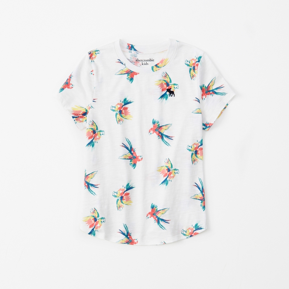 short-sleeve pattern tee