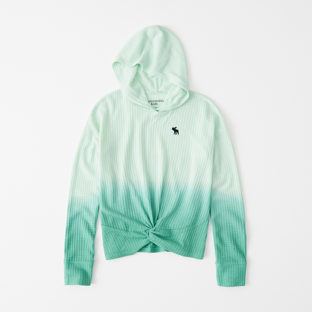 waffle twist hoodie