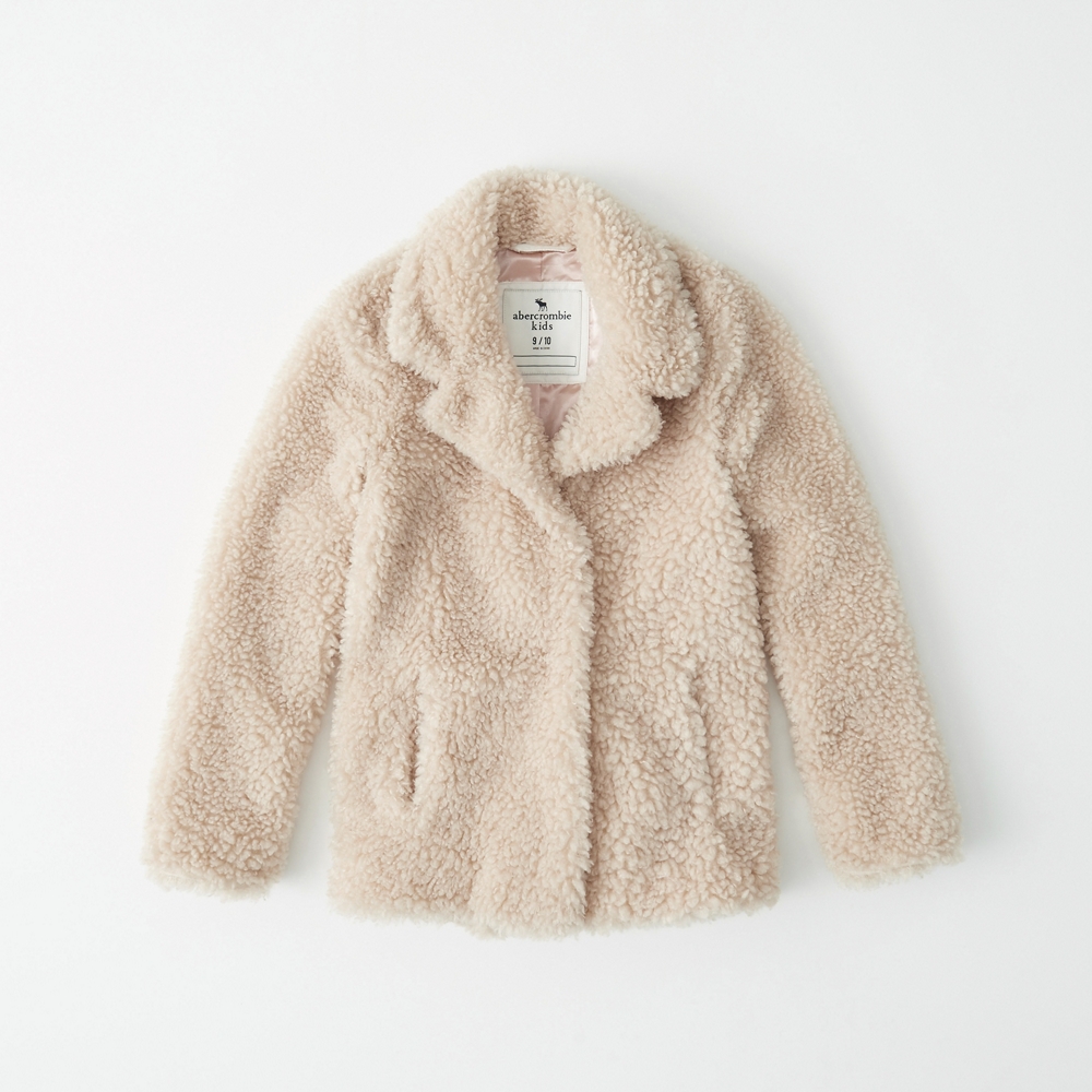 sherpa teddy coat