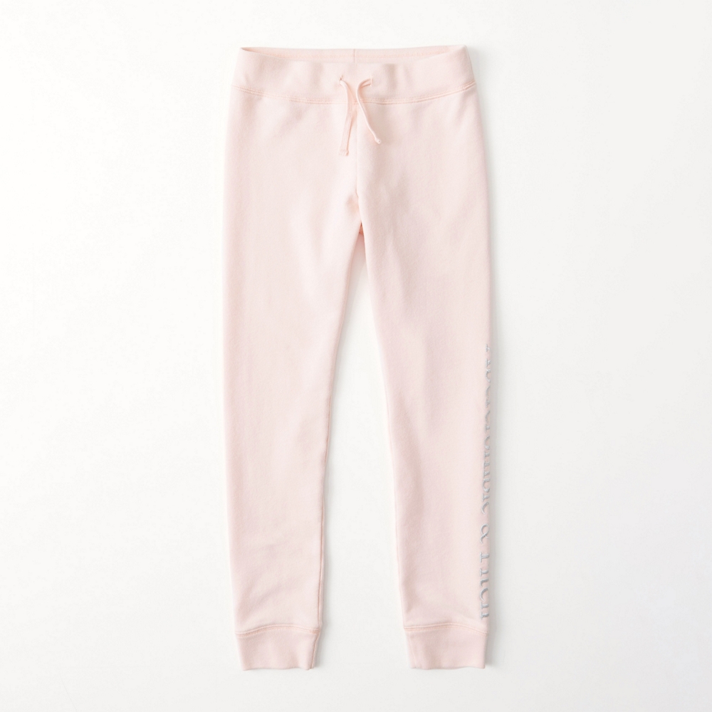 logo fleece leggings