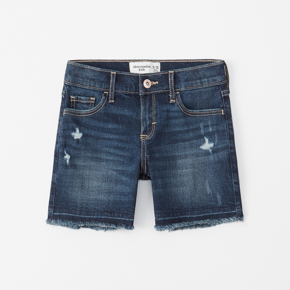 ripped play-length shorts