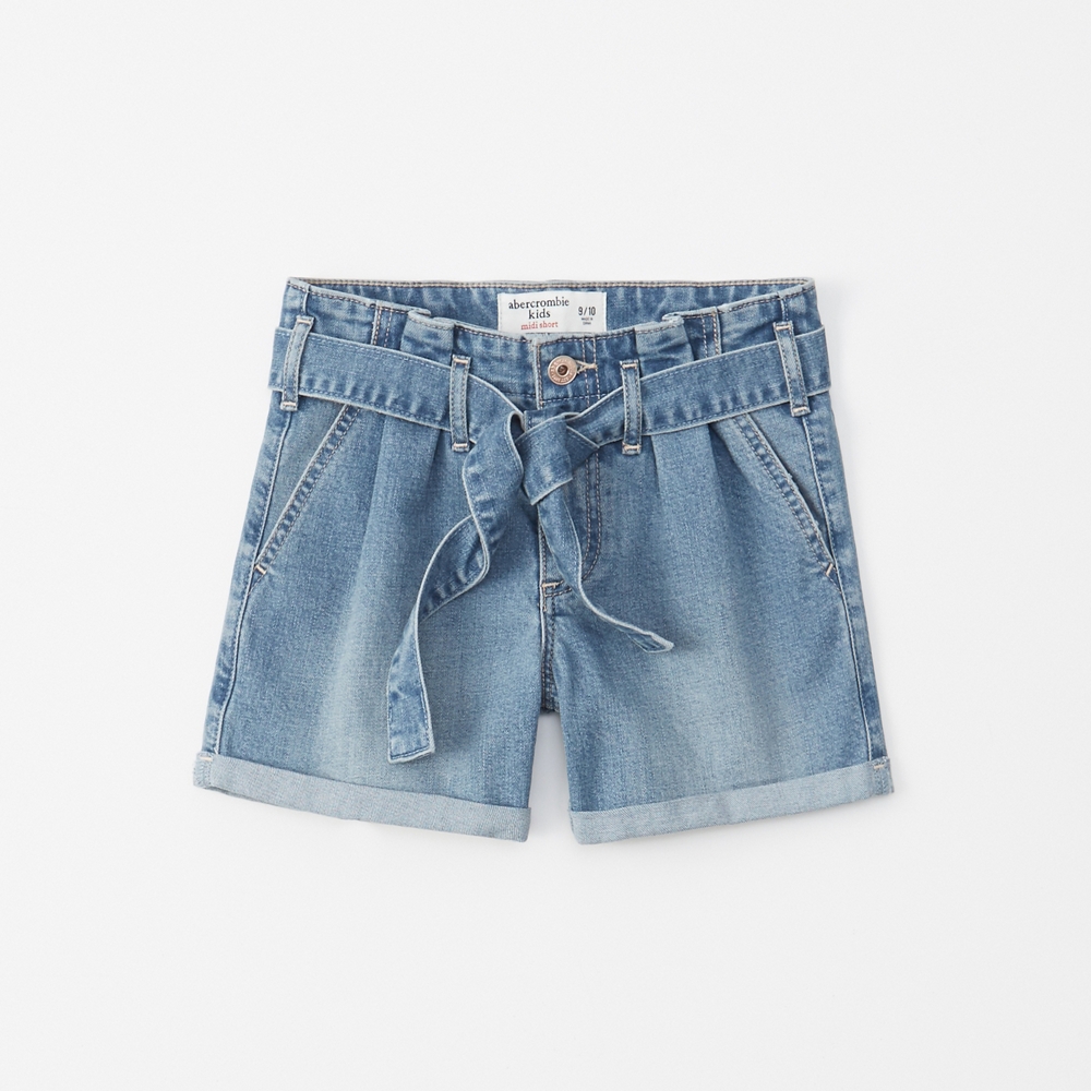 abercrombie paperbag shorts