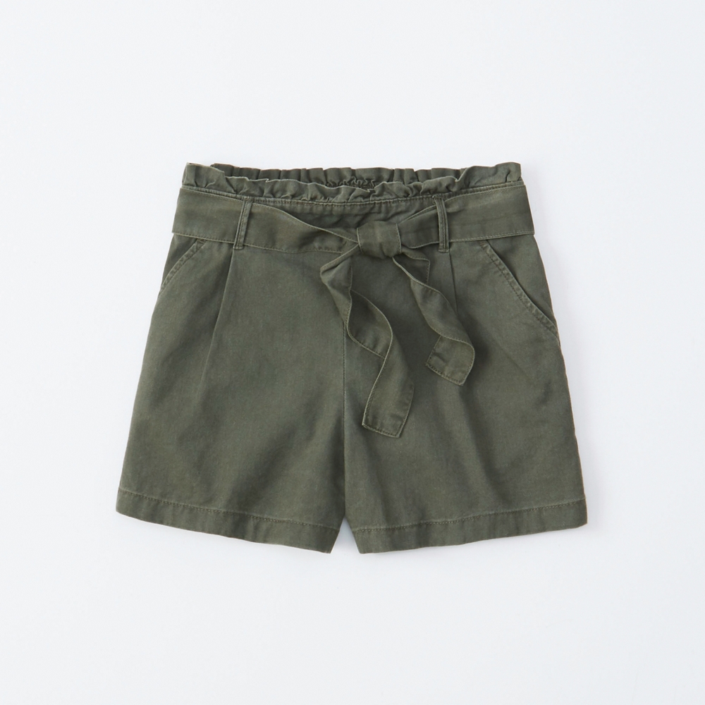 paperbag waist shorts