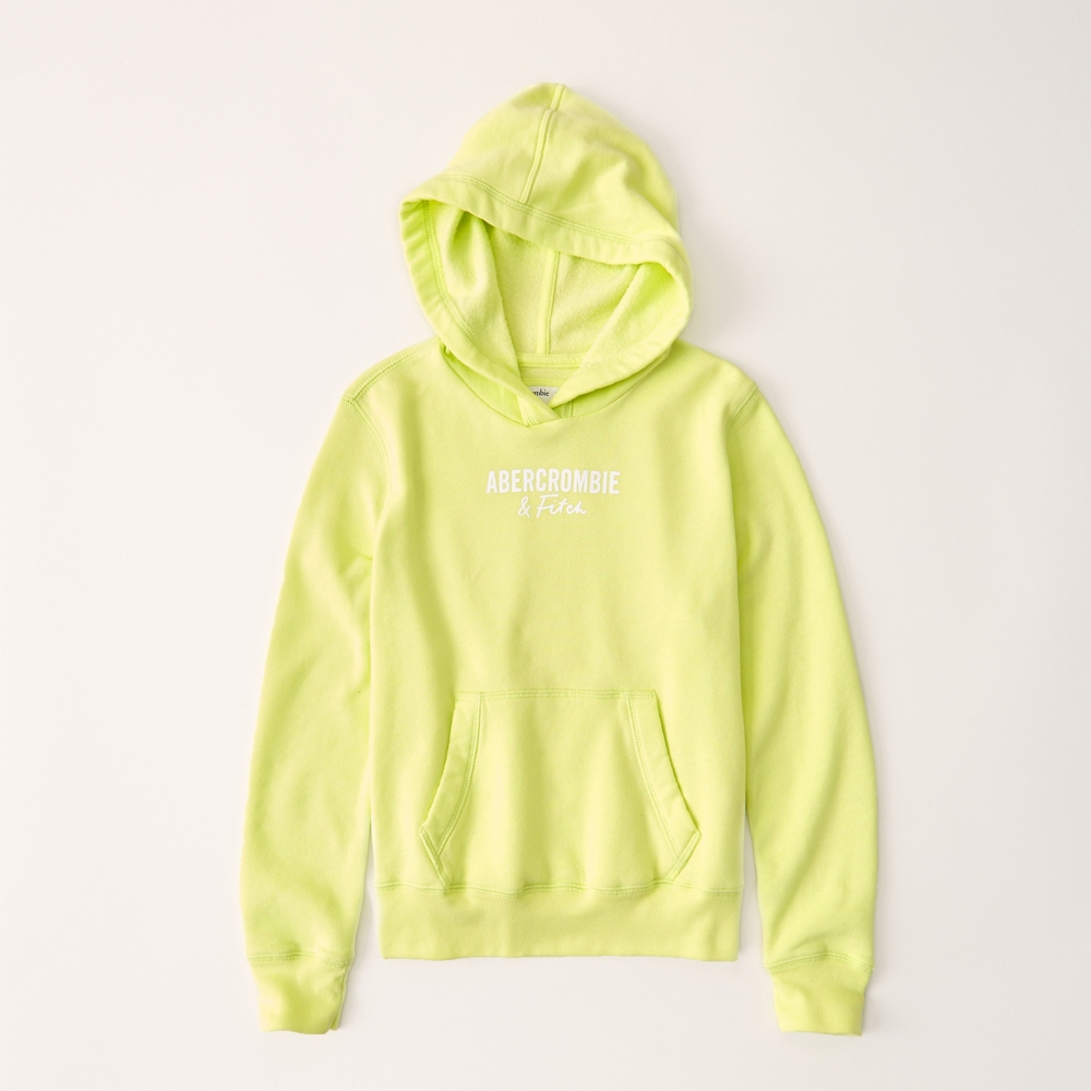 yellow abercrombie hoodie