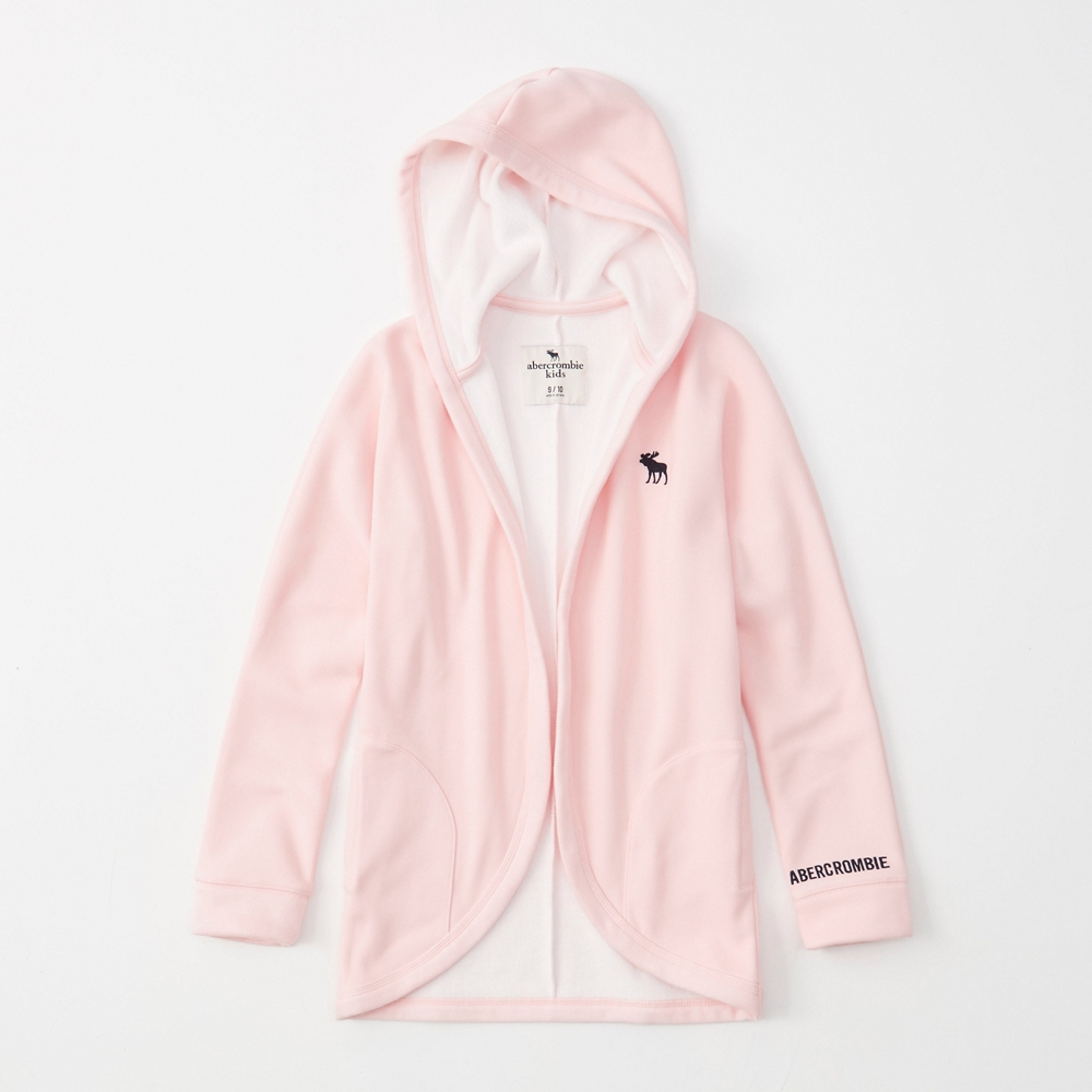 easy hooded cardigan sweatshirt