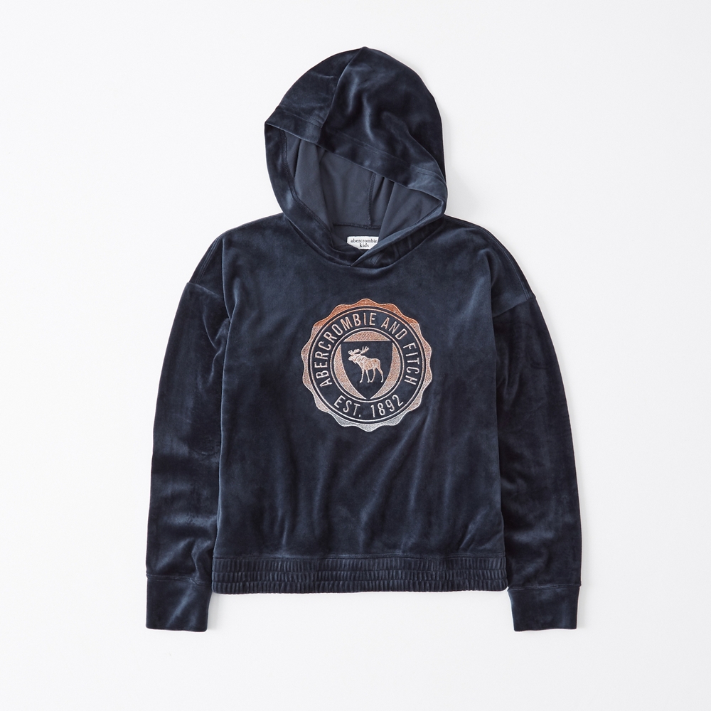 velour hoodie