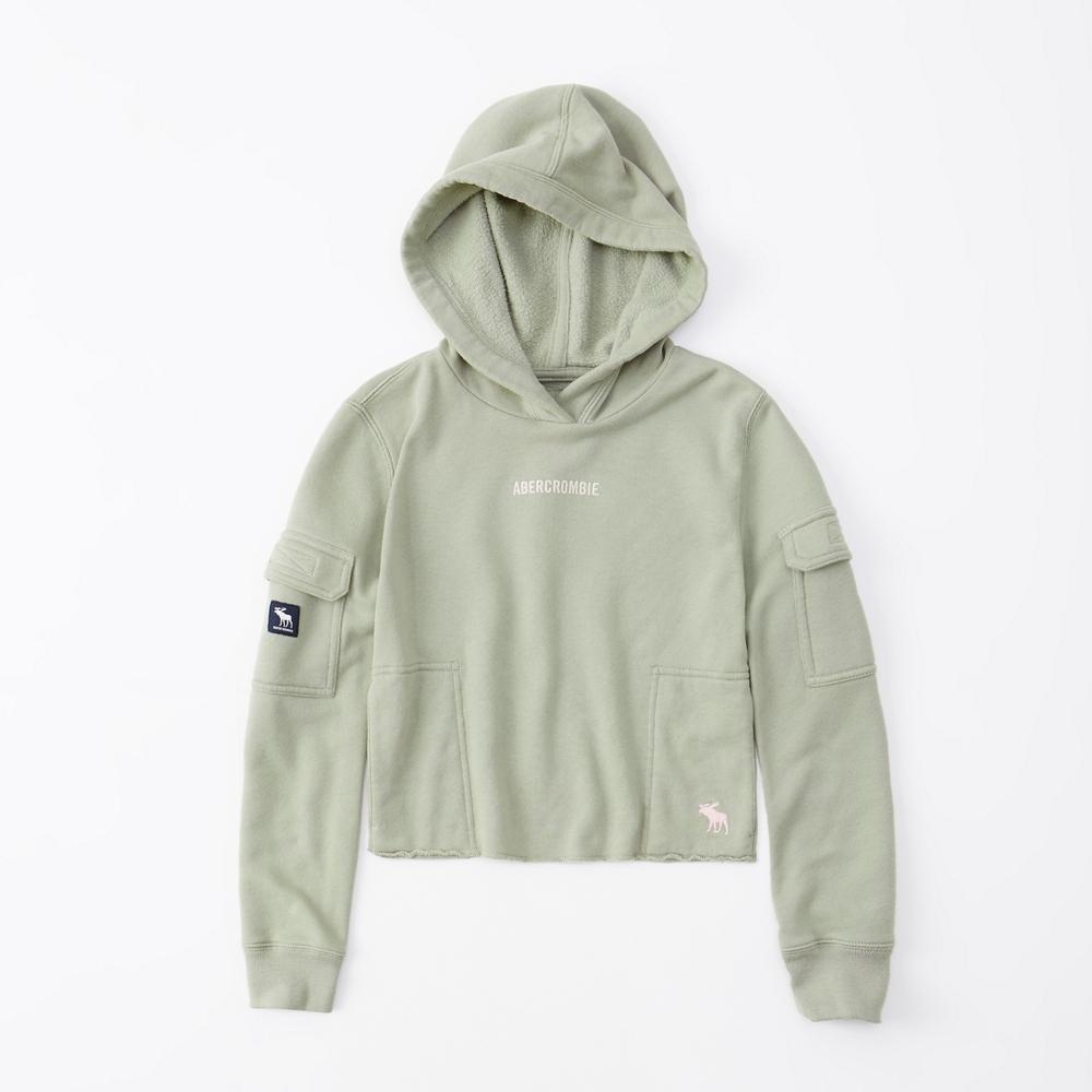 utility logo hoodie
