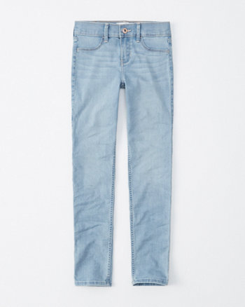 girls mid rise ultra skinny jean leggings | girls bottoms | Abercrombie.com