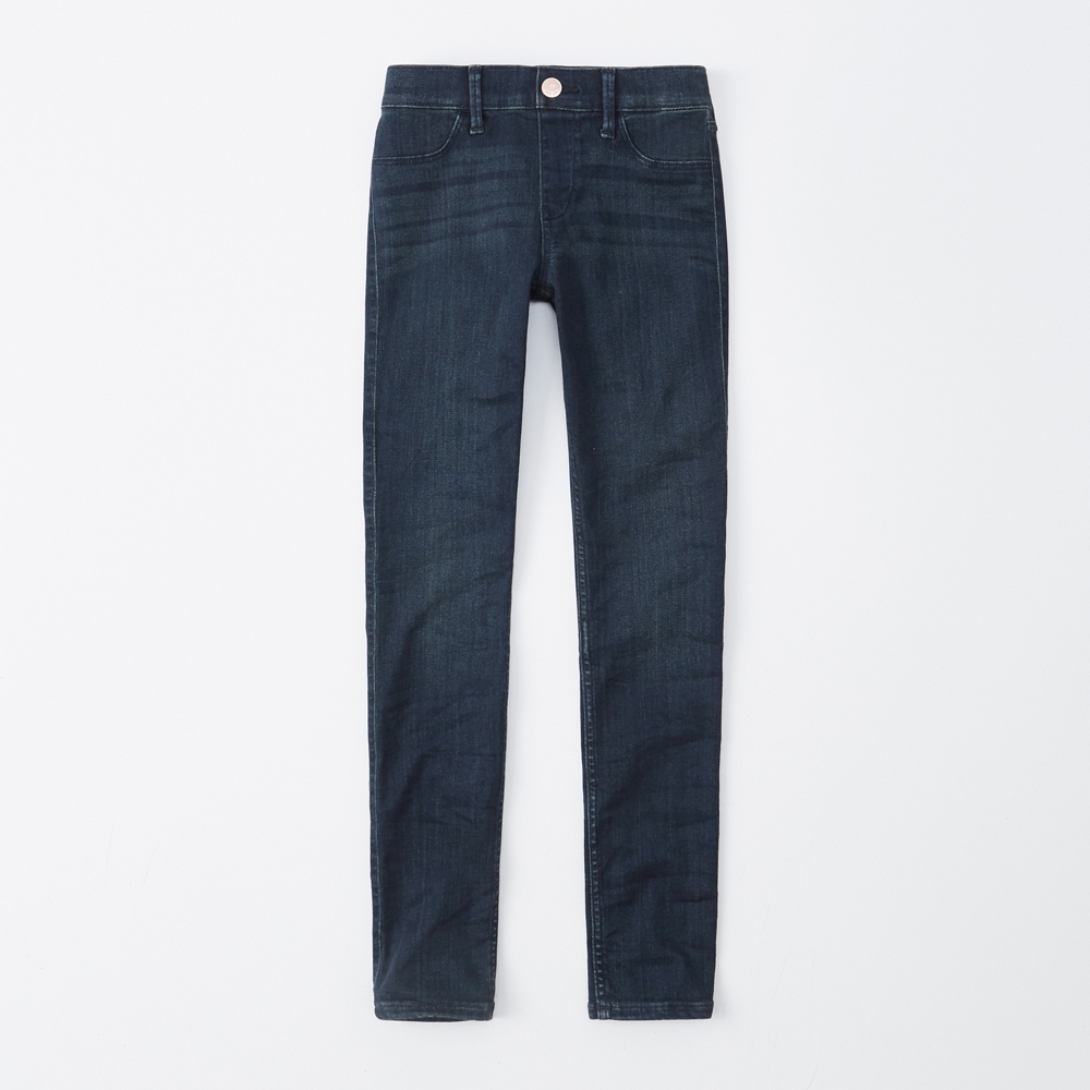 pull-on jean leggings