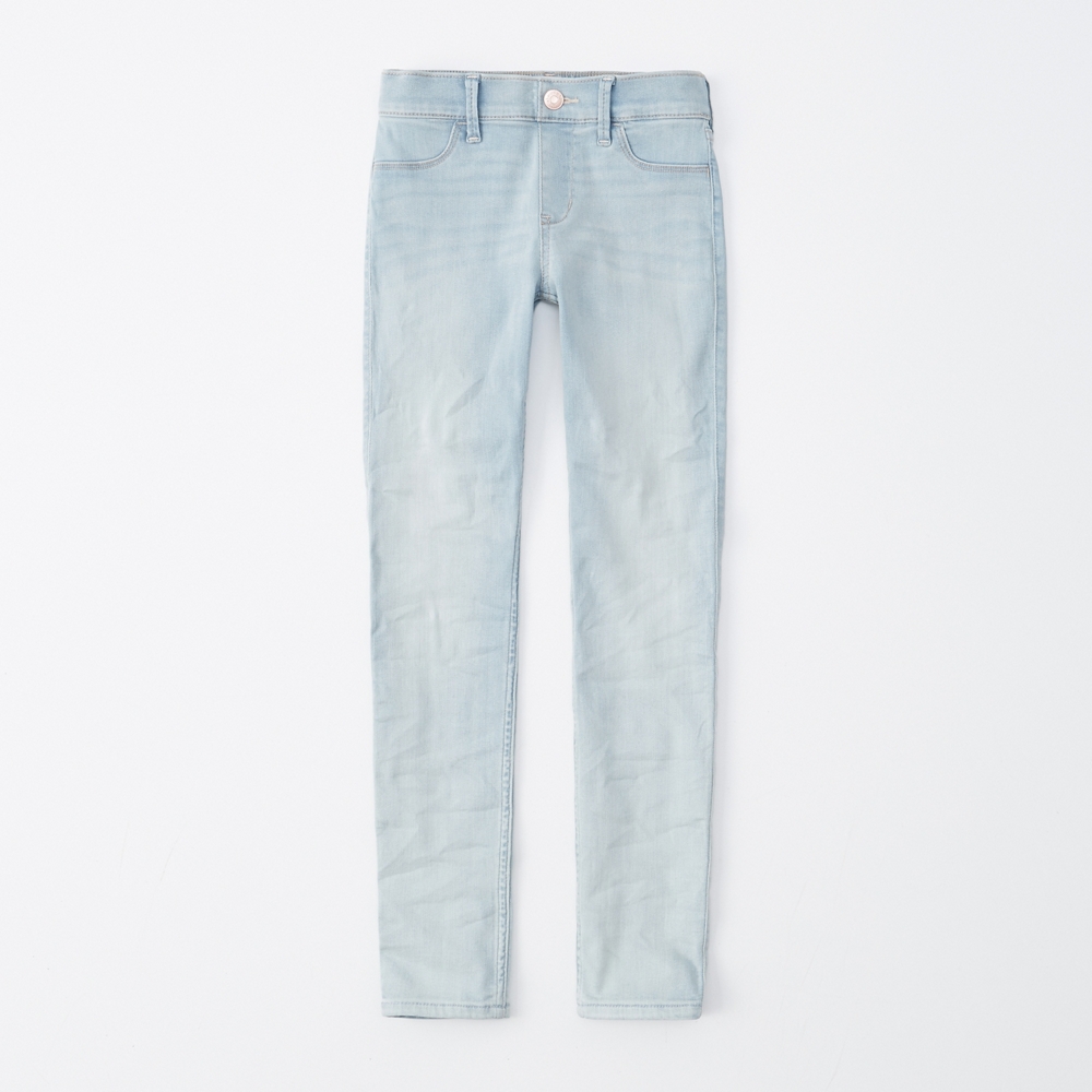 pull-on jean leggings