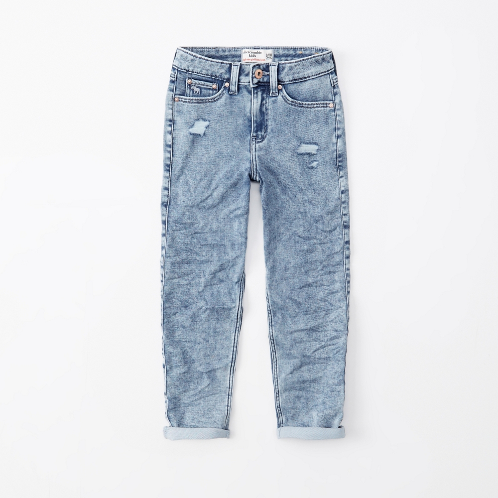 high rise mini mom jeans